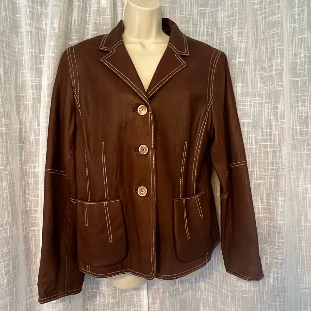 CAbi Vintage Leather Jacket